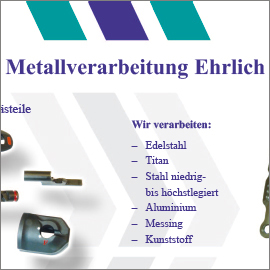 Metallverarbeitung Ehrlich